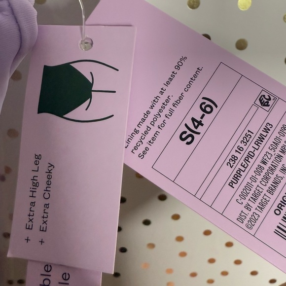 Lavender One-Piece Swimsuit - Picture 5 of 7